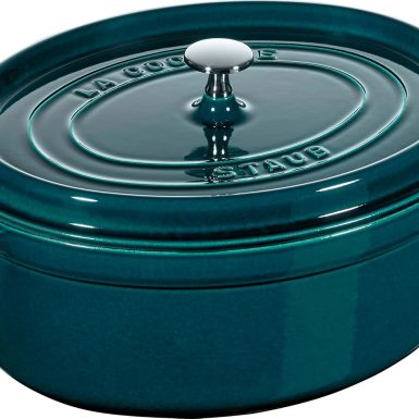 Staub La Cocotte 6 QT. Oval Dutch Oven - Limited Edition Teal